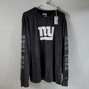 AE Tailgate New York Giants nfl long sleeve black xl shirt nwt nos discontinued